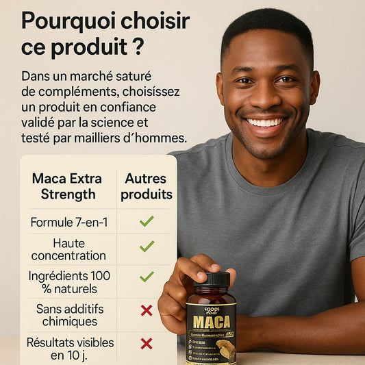 Gélules de Maca – Complément Alimentaire