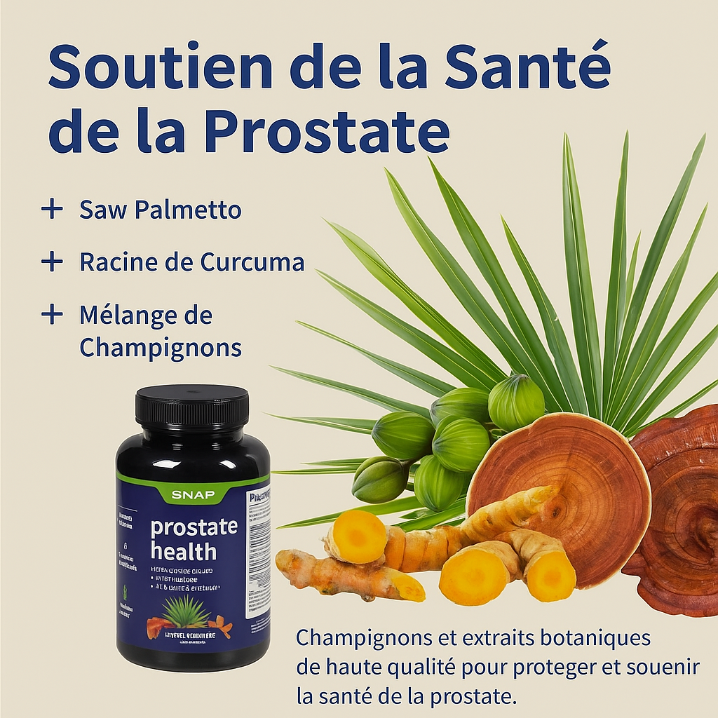 Capsule Naturelle Complète pour la Santé de la Prostate