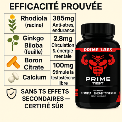 TESTOSTERONE BOOSTER™ | Booster Naturel de Testostérone