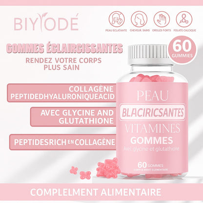 Glutathione Skin Care - Skin Brightening - Gummies Collagen